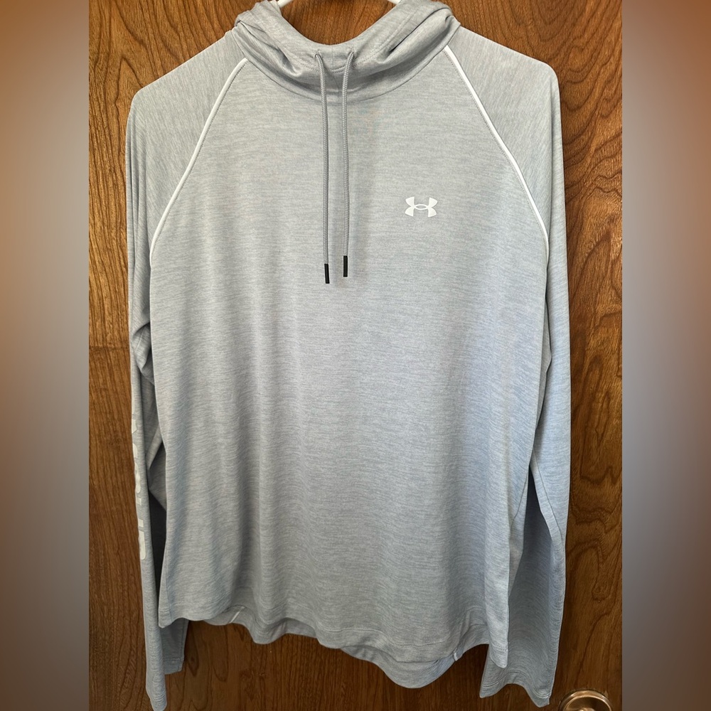Under Armour Light Gray Cowl Neck Hoodie